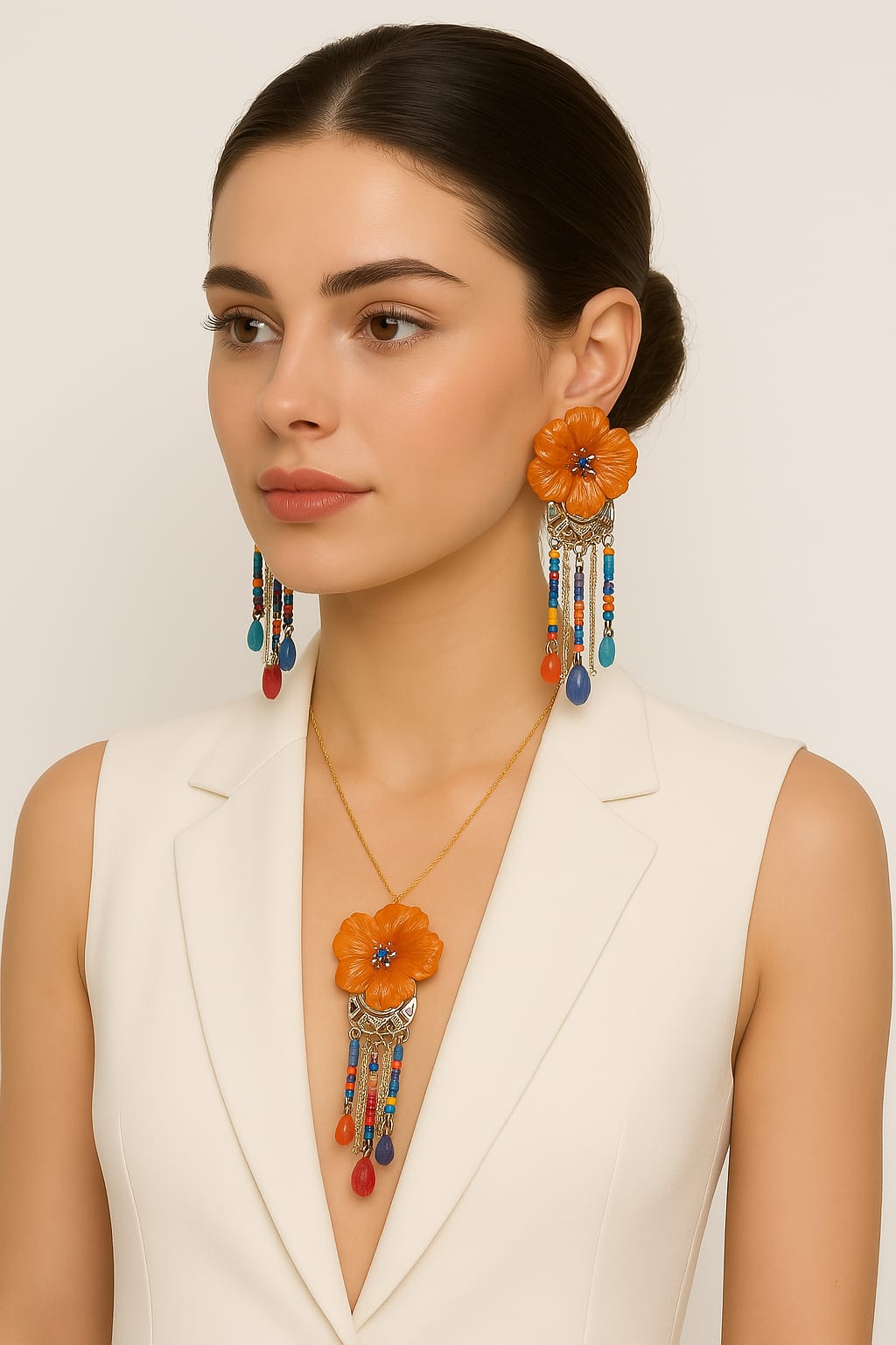 Pendientes Flor de Julieth