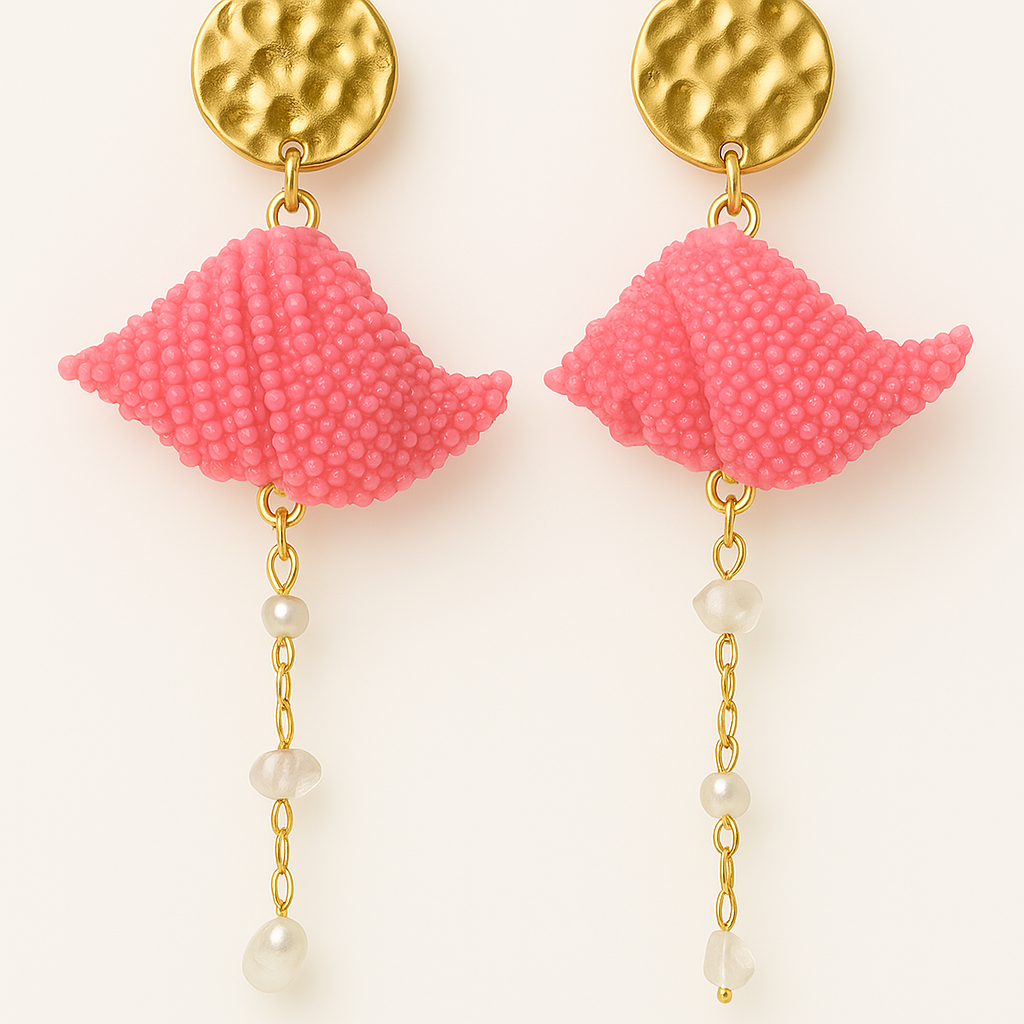 Pendientes Agua Marina