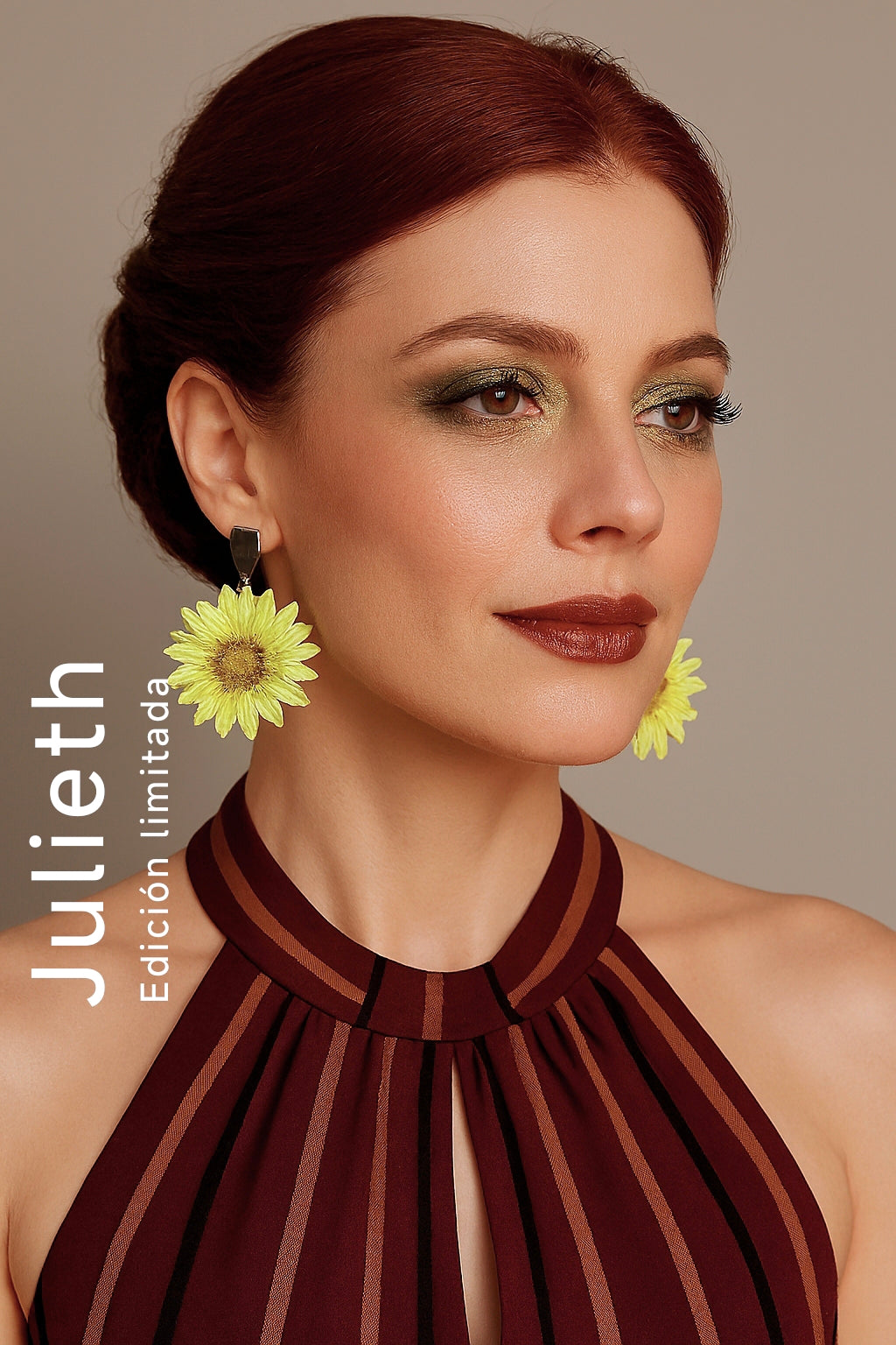 Pendientes Flor de la Colección Julieth