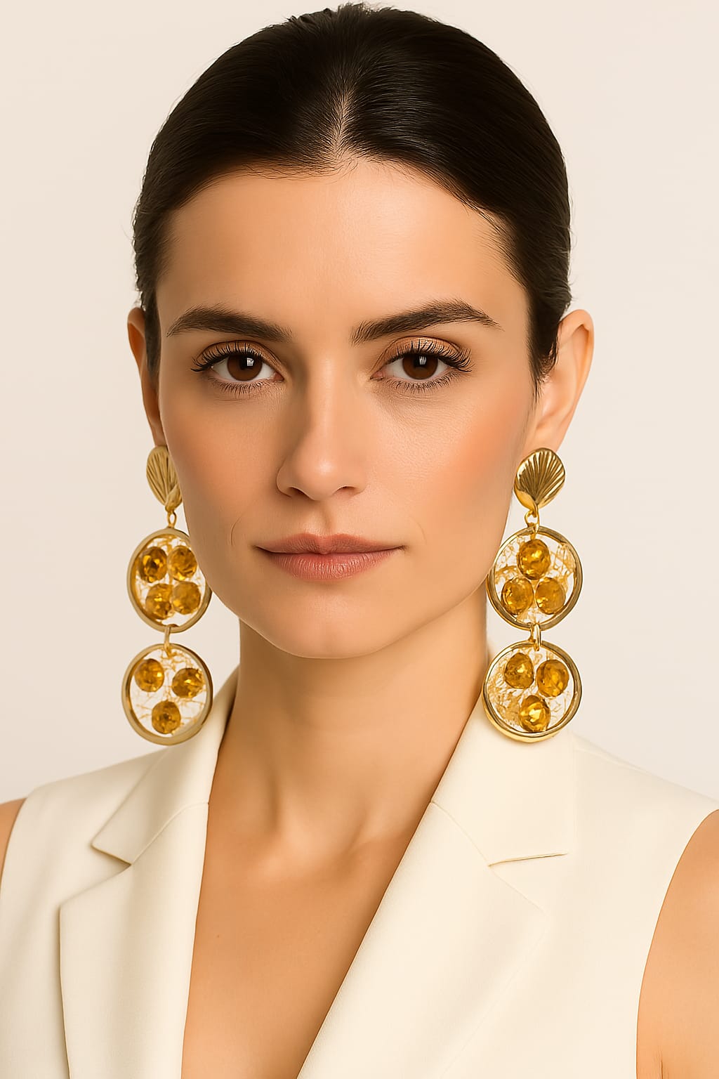 Pendientes Sol de Egipto