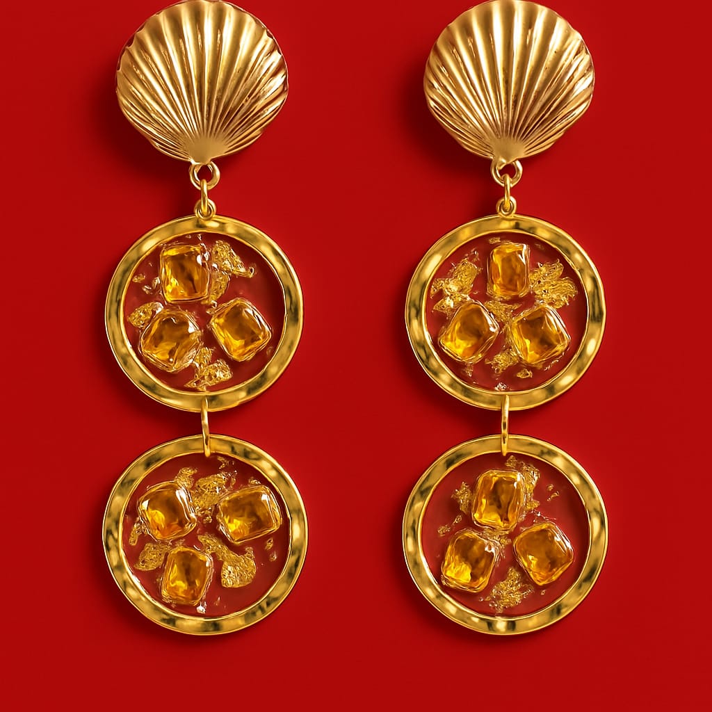 Pendientes Sol de Egipto