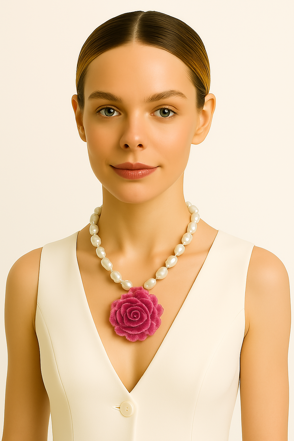 Collar Rosa de Mayo Julieth
