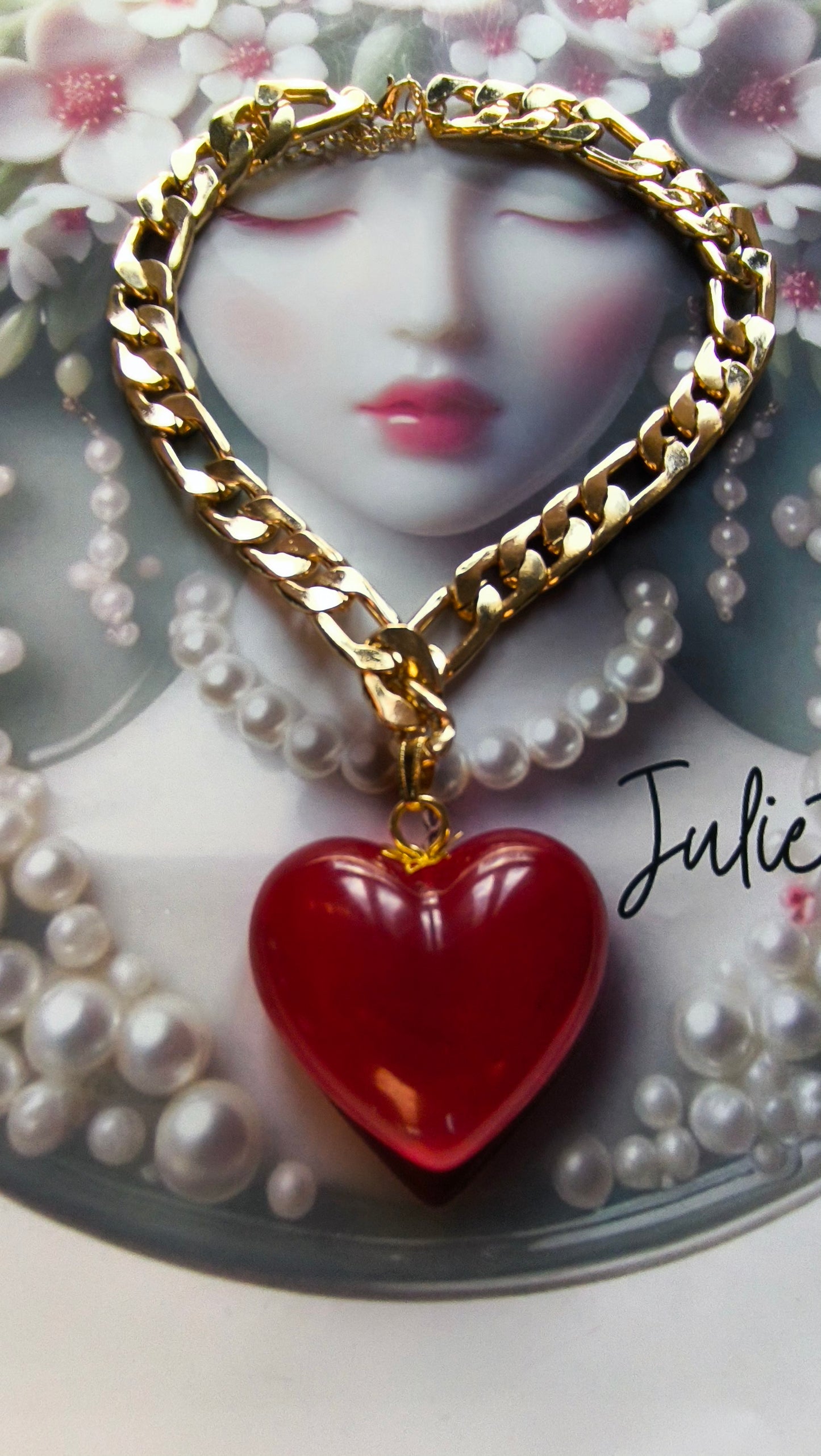 Collar Corazón  de Julieth