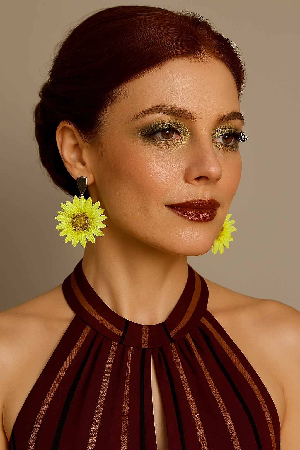 Pendientes Flor de la Colección Julieth