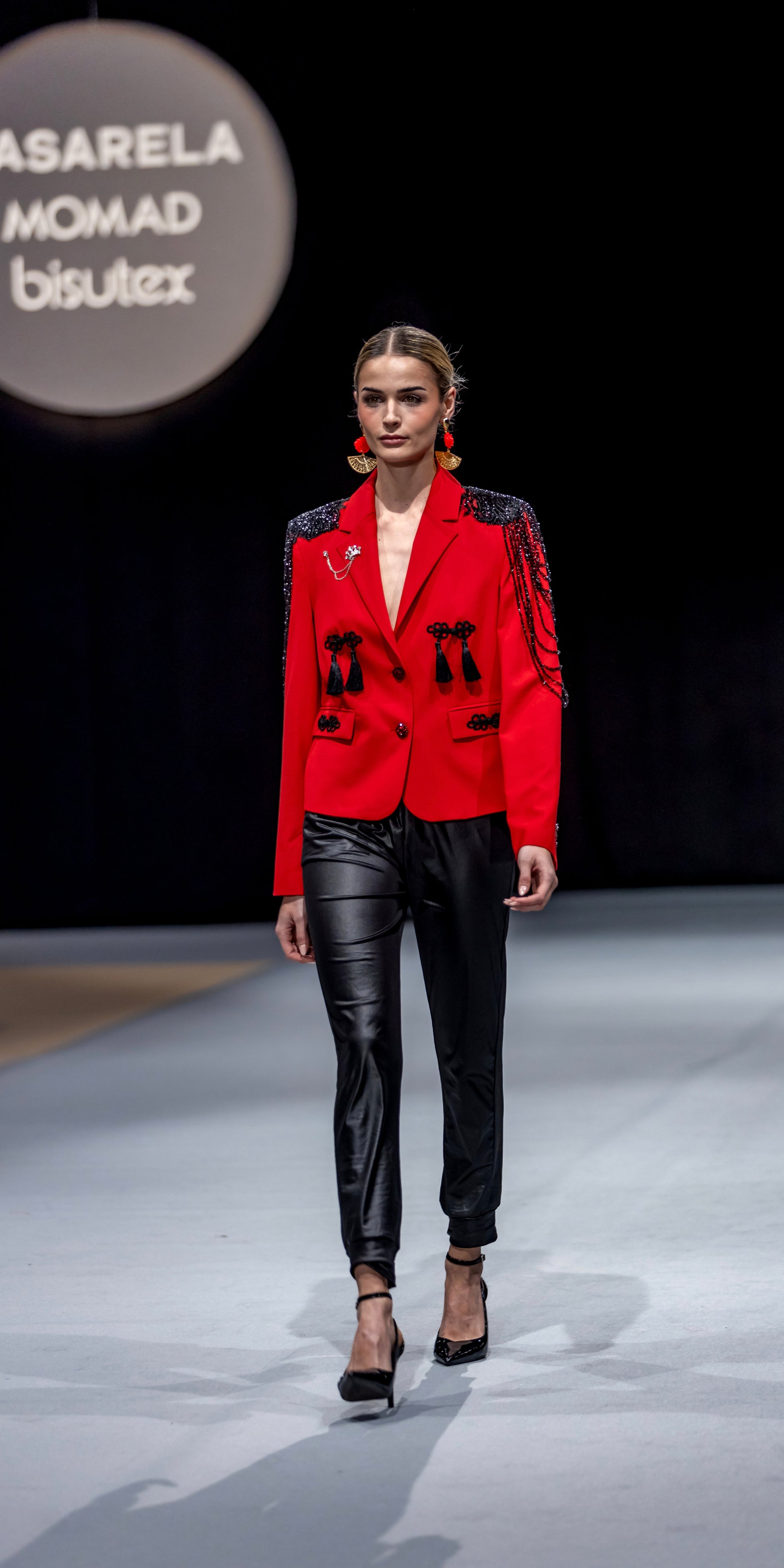 Chaqueta Roja Aura Glam - Julieth  