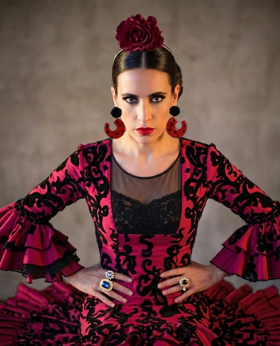 Pendiente Rojos Colección Ole