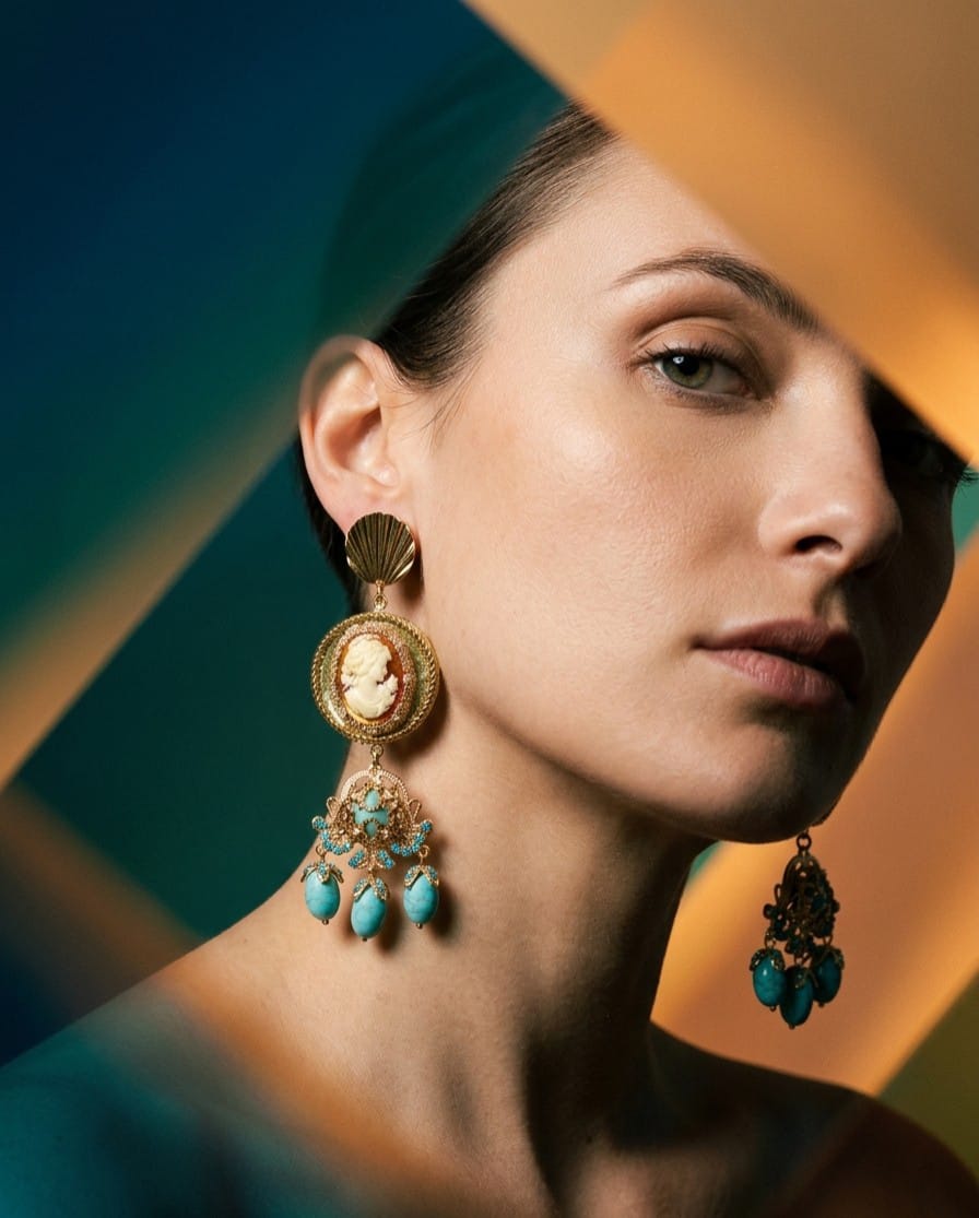 Conjunto Camafeo Turquesa