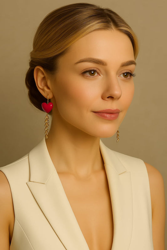 Pendientes LOVE de Julieth