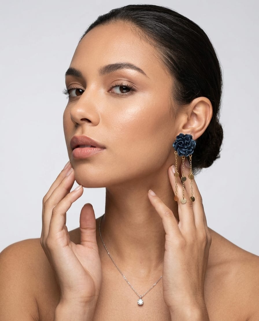 Pendientes de la Colección Mediterráneo Clavelito - Julieth  