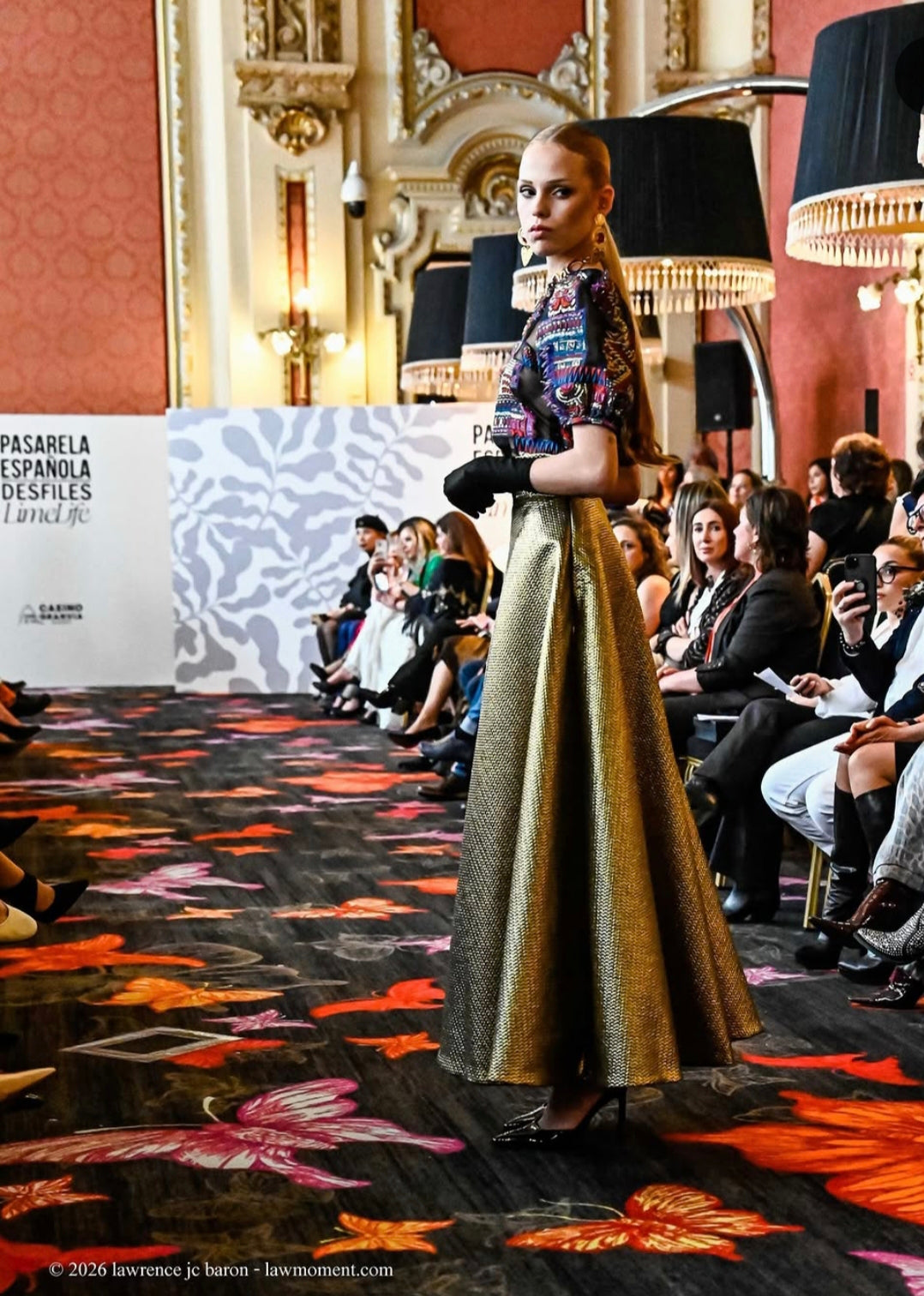 Falda Fantasía Dorada – Alta Costura · Colección Majestad