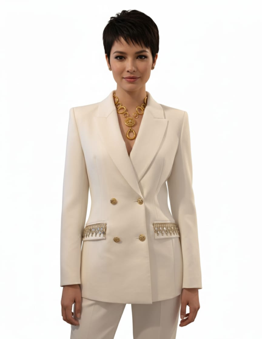 Traje de la Colección Afrodita de Julieth más Joyería Sol de Egipto