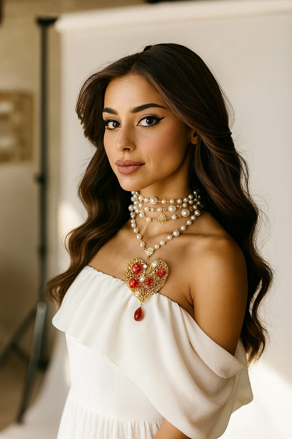 Conjunto Lágrimas de  Afrodita de Julieth.