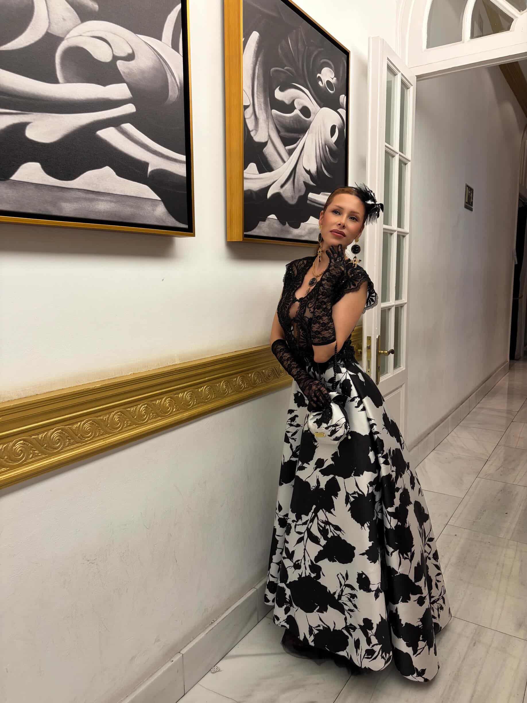 Blusa Brocada Sin Mangas – Alta Costura · Colección Majestad - Julieth  