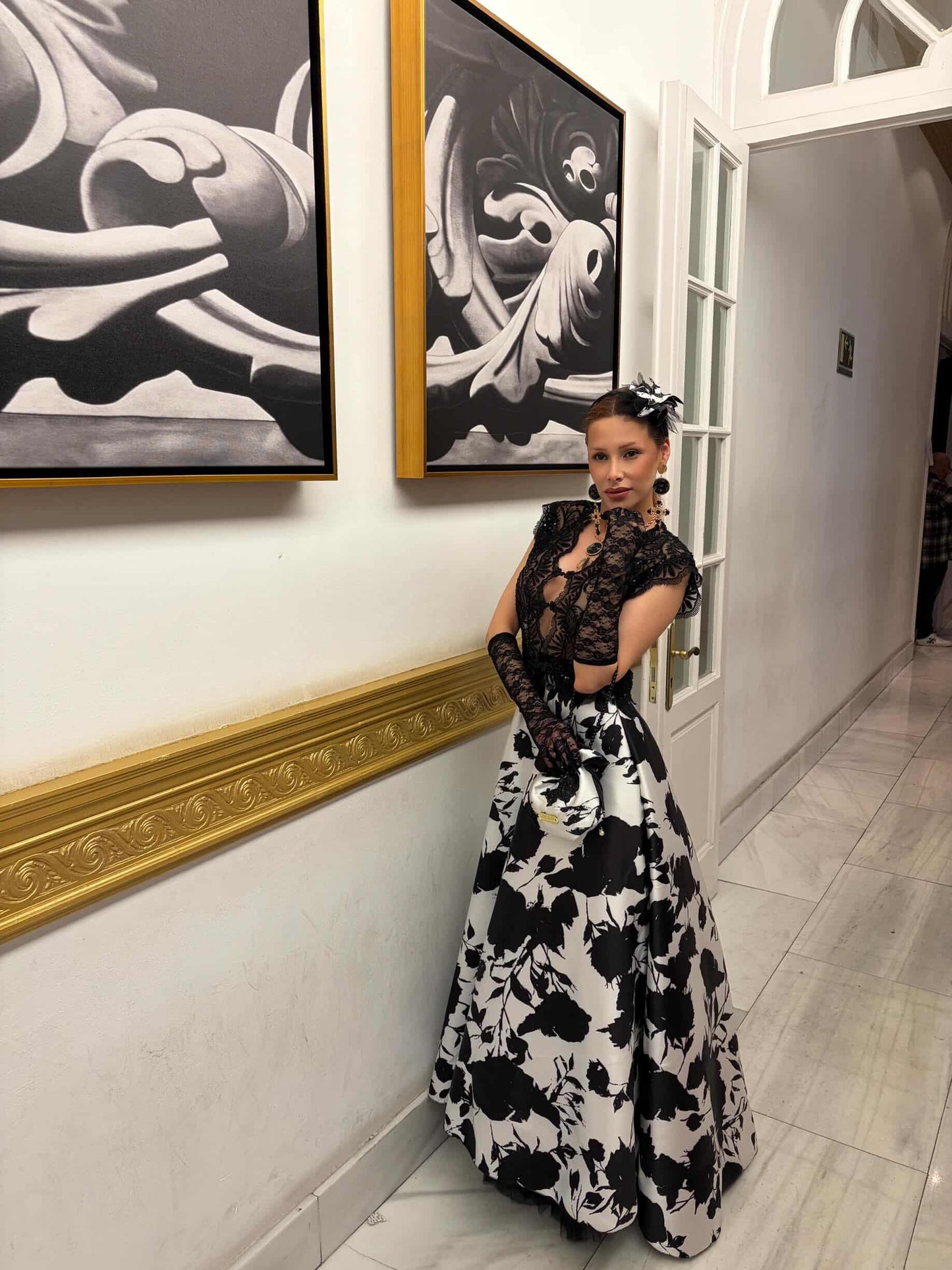 Falda de Seda – Alta Costura · Colección Majestad - Julieth  