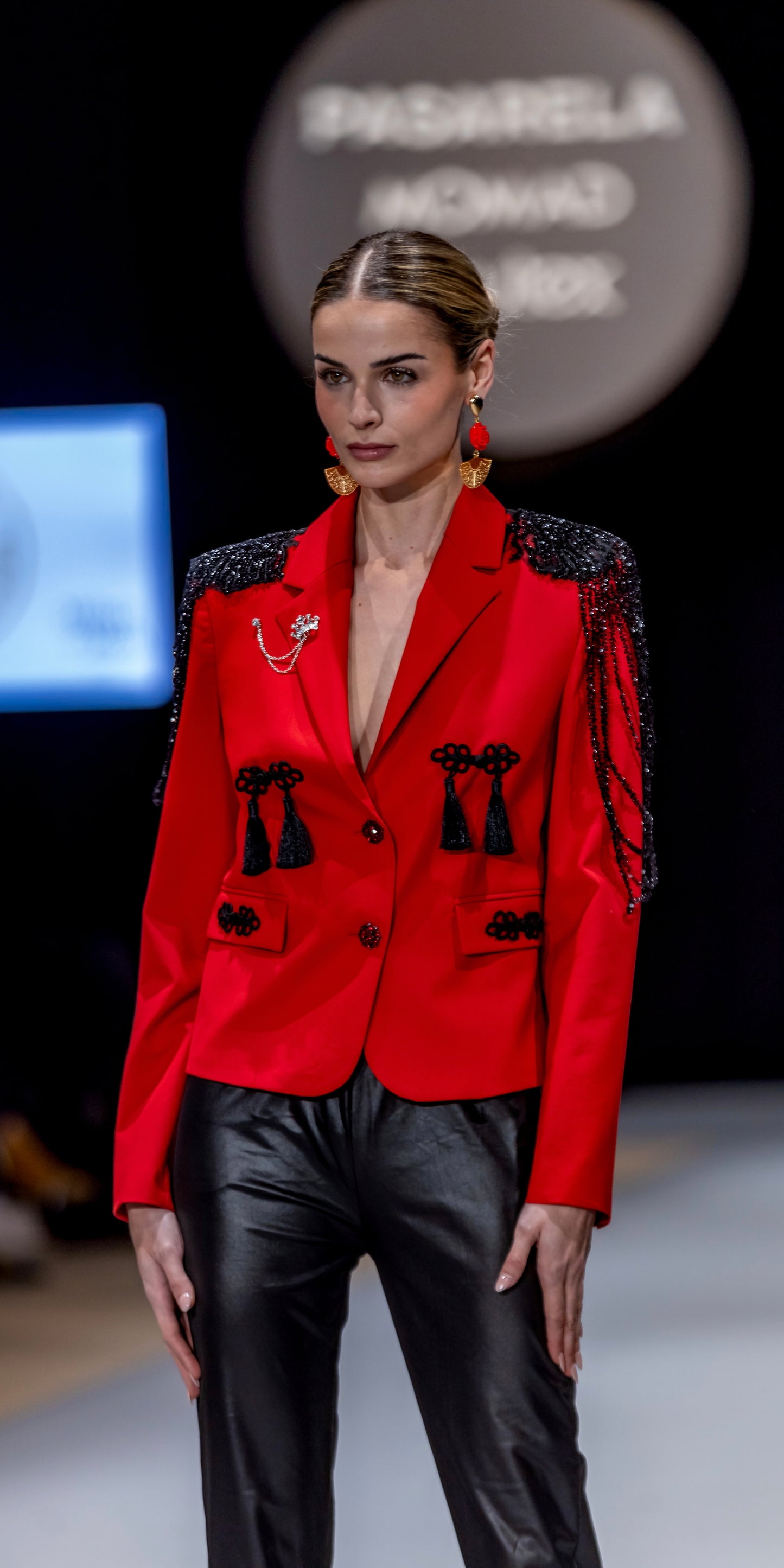 Chaqueta Roja Aura Glam - Julieth  