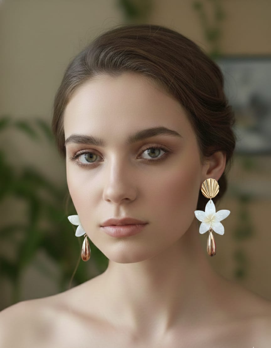Pendientes Jazmín del Sur