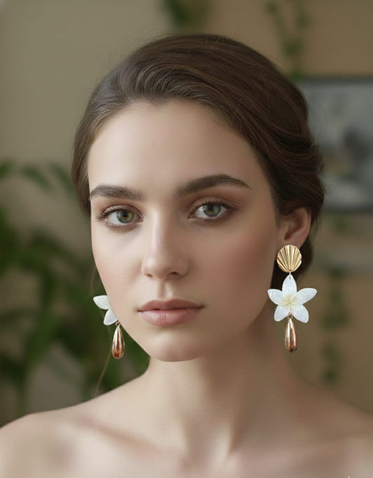 Pendientes Jazmín del Sur