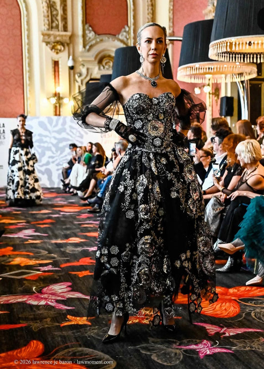 Falda, Corset, Choker y Pendientes – Alta Costura Julieth