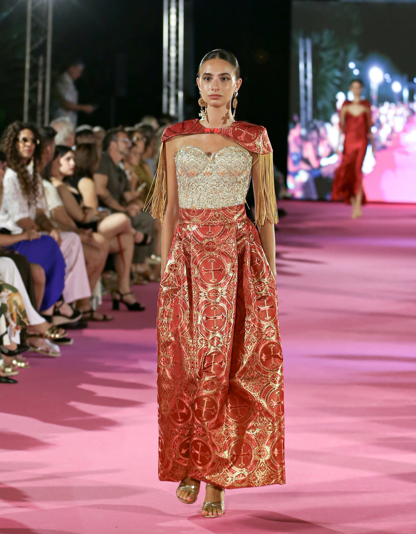 Conjunto Falda y Capita  Colección Mediterránea