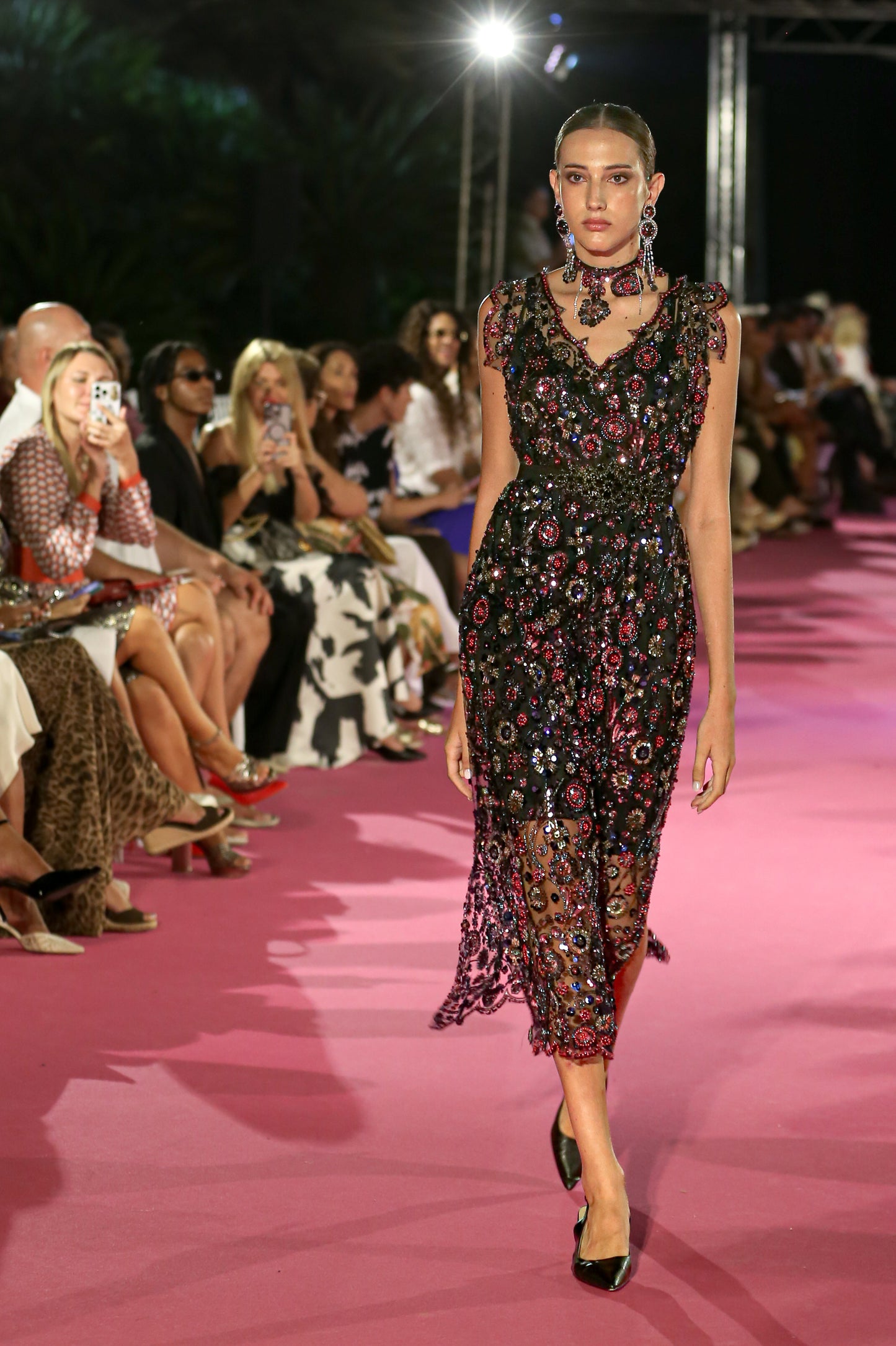 Vestido +chokers de la Colección Mediterránea