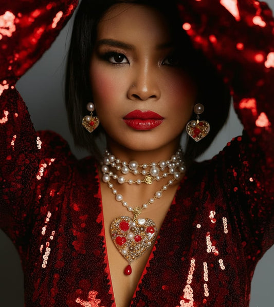 Conjunto Lágrimas de  Afrodita de Julieth.